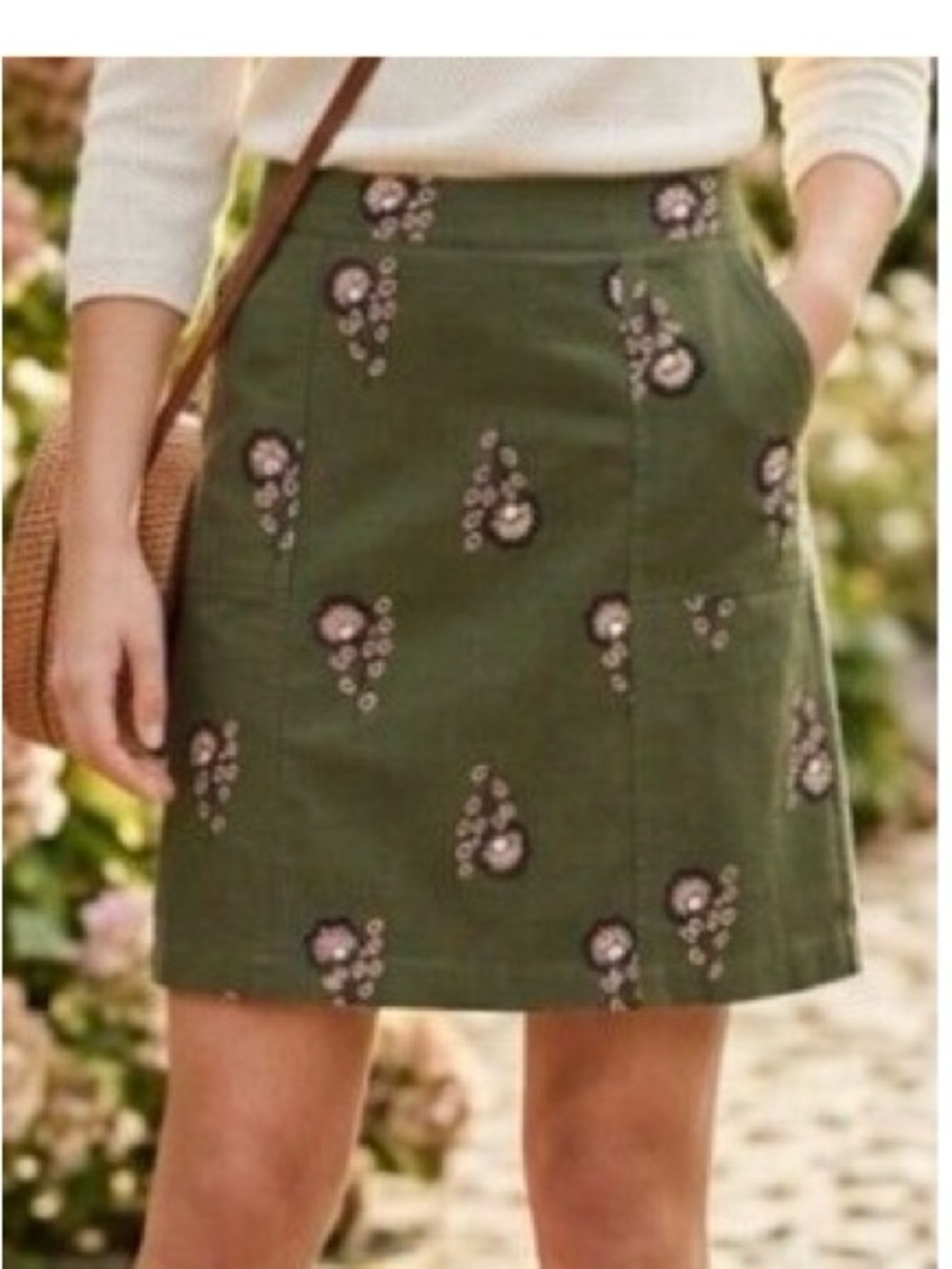 Boden mini skirt, sz 16